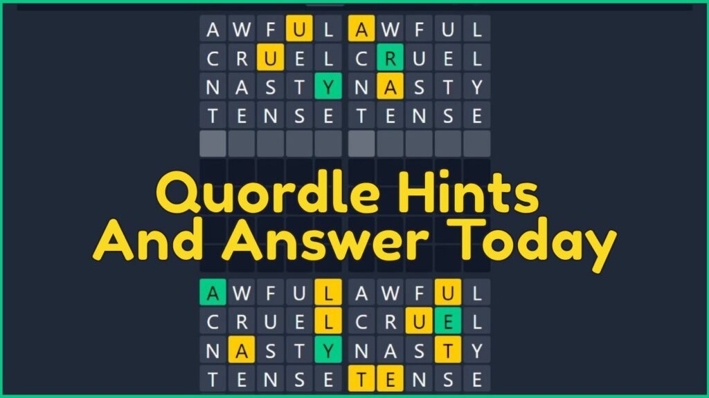 Quordle Answers