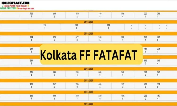 Kolkata Fatafa